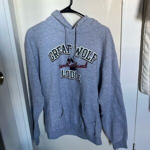 New England Great Wolf Lodge hoodie, size medium